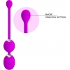 Вагинальные шарики с вибрацией Pretty Love Willie на дистанционном управлении 