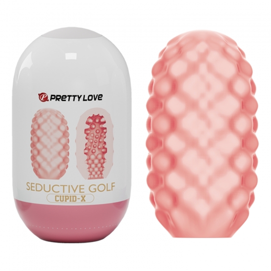 Двустороннее яйцо-мастурбатор Pretty Love Seductive Golf Cupid-X