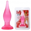 Пробка анальная с присоской Butt plug розовая