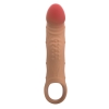 Увеличивающая вибронасадка на пенис +5 см Penis Sleeve Brad