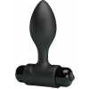 Анальная пробка с вибрацией S, 8,6 см, Ø 2,7 см