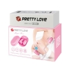 Стимулятор с вибропулей на пульте управления Pretty Love Magic Box