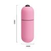 Вибропуля Mini Vibe розовая с 10 функциями вибрации