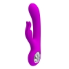Вибратор Hot Rabbit c 7 режимами вибрации розовый
