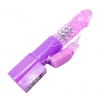 Вибратор сo cтимулятором клитора «Cute baby vibrator», фиолетовый