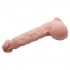 Реалистичный фаллос с мошонкой JASON, 24 см, Ø 4,1 см