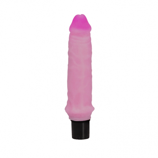 Реалистичный вибратор Realistic Cock розовый, 20 см, Ø 4 см