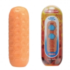 Мастурбатор Venus-X twin balls, оранжевый