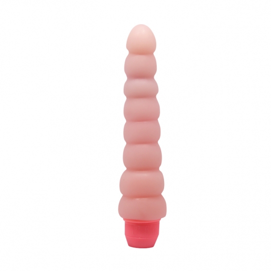 Рельефный вибратор с хребтом Flexi Vibe, 19 см, Ø 4,1 см