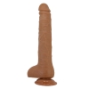 Реалистичный фаллос с мошонкой «Dick», мулат, 28 см, Ø 4,2