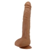 Реалистичный фаллос с мошонкой «Dick», мулат, 28 см, Ø 4,2