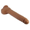 Реалистичный фаллос с мошонкой «Dick», мулат, 28 см, Ø 4,2
