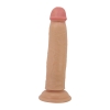 Реалистичный фаллоимитатор на присоске Keon Sliding Skin, телесный, 21,4 см, Ø 4,4 см