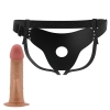 Фаллопротез с клиторальным стимулятором на трусиках Harness Briefs Mavis, 22,8 см, Ø 3,4 см