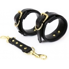 Стильные наручники черного цвета