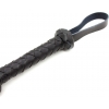 Кожаная плеть черного цвета