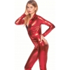 Красный боди-комбинезон из спандекса 42 размер