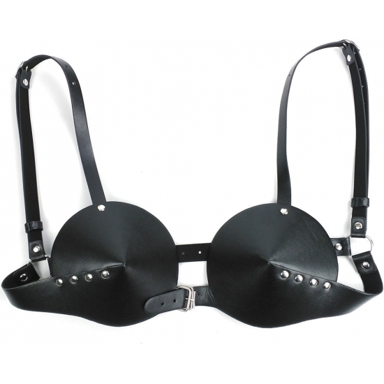 Великолепный черный БДСМ лиф