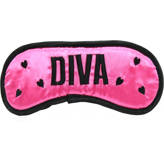 Розовая маска «Diva»
