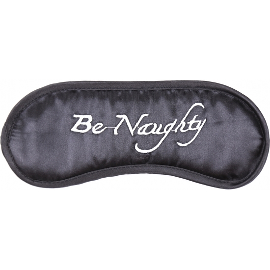 Черная маска «Be Naughty»