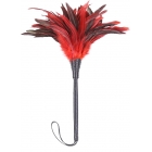 Тиклер с красно-черными перьями, 35 см