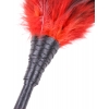 Тиклер с красно-черными перьями, 35 см