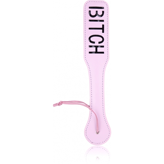 Пэдл «BITCH» розовый