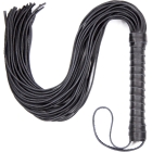 Изящная кожаная плеть, 68 см