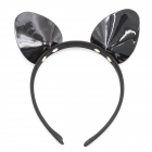 Лаковые черные ушки кота