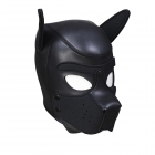 Фетиш-маска собаки Angry Dog XL черная