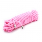 Хлопковая верёвка для бондажа розовая 5 метров