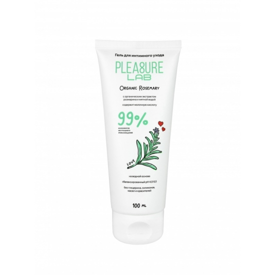 Натуральный лубрикант Pleasure Lab Organic Rosemary, 100 мл