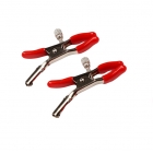 Классические красные зажимы для сосков