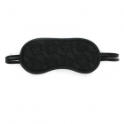 Маска для сна с кружевом черного цвета