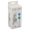 Вагинальные шарики Love Story голубые Ø 2,8 см