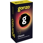 Презервативы Ganzo Classic, классические, латекс, 18 см, 12 шт