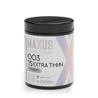 Презервативы MAXUS 003 №15 с железным кейсом, экстремально тонкие X-Edition, 15 шт