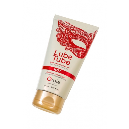 Интимный гель ORGIE LUBE TUBE HOT на водной основе, с разогревающим эффектом, 150 мл