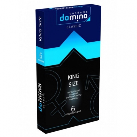 Презервативы увеличенного размера Domino Classic KING SIZE, №6