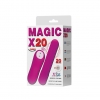 Беспроводной вибростимулятор фиолетовый Magic X20