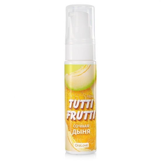 Оральный гель «TUTTI-FRUTTI ДЫНЯ»,30 гр