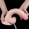 Фаллос с мошонкой Squirt Extreme Dildo с имитацией семяизвержения, 22,8 см, Ø 4,4 см