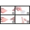 Фаллос с мошонкой Squirt Extreme Dildo с имитацией семяизвержения, 22,8 см, Ø 4,4 см