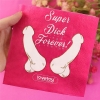 Салфетки для вечеринки Super Dick Forever Bachelorette