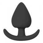 Черная анальная пробка Anal Plug Medium, Ø 3,2 см