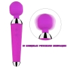 Вибромассажер с 10 режимами вибрации розовый, 20 см, Ø 4 см