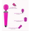 Вибромассажер с 10 режимами вибрации розовый, 20 см, Ø 4 см