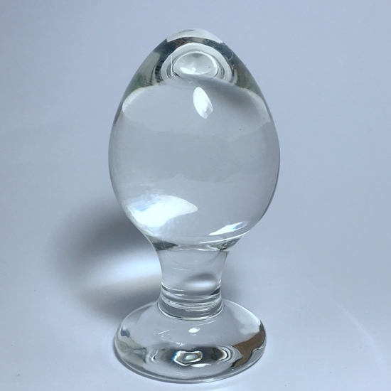 Стеклянная пробка обтекаемой формы, 4,4 см