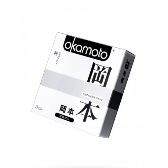 Презервативы Okamoto Skinless Skin Purity №3, классические