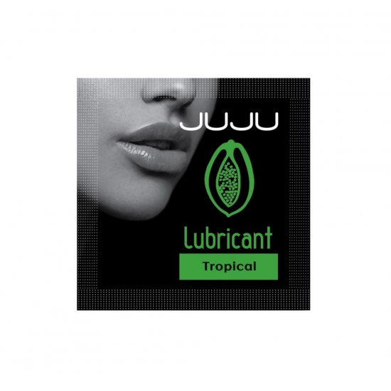 Съедобный лубрикант JUJU со вкусом тропический фруктов 3 мл